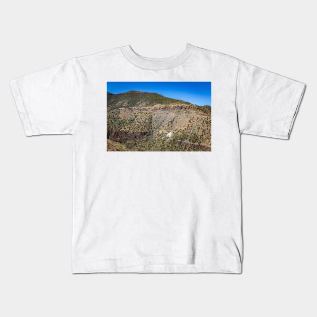 Salt River Canyon Wilderness Kids T-Shirt by Gestalt Imagery